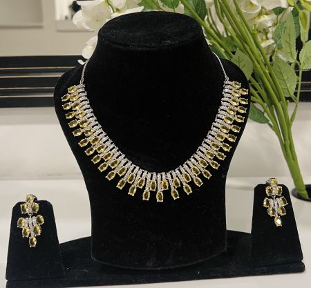 American Diamond Jewelry Set