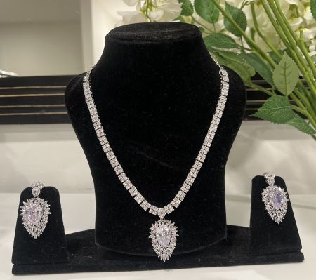 American Diamond Jewelry Set