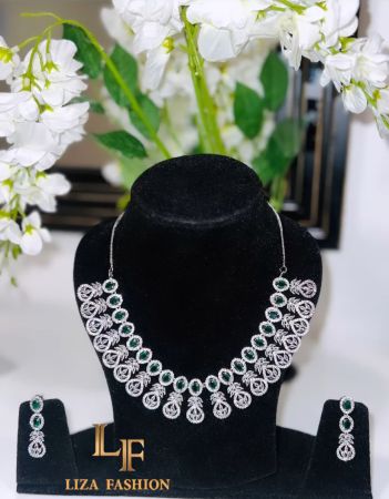 American Diamond Jewelry Set